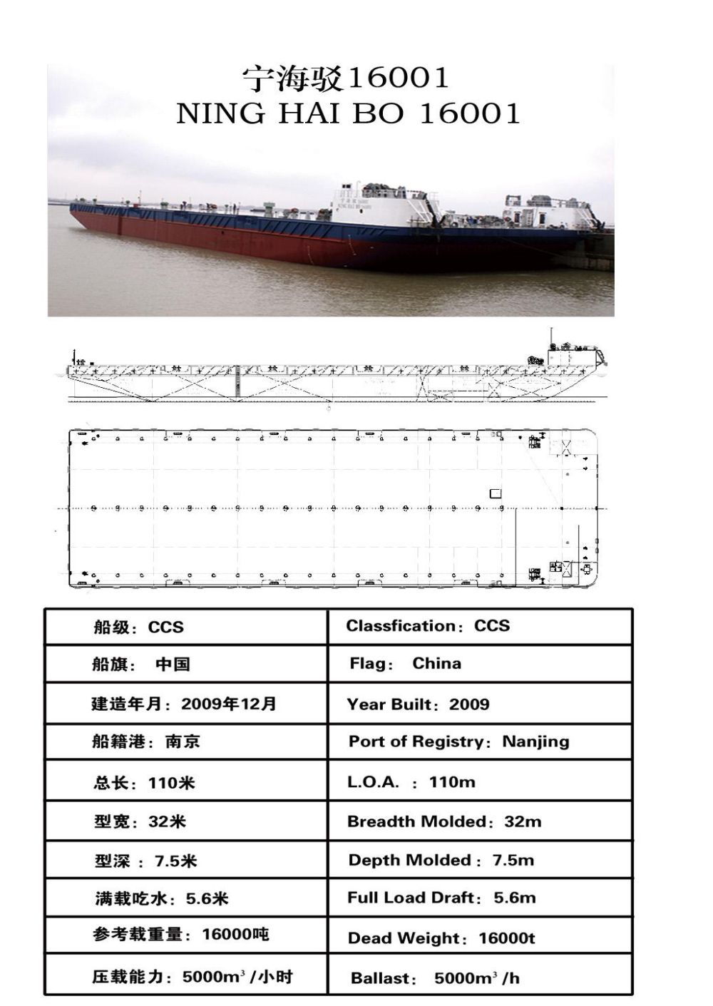 宁海驳16001