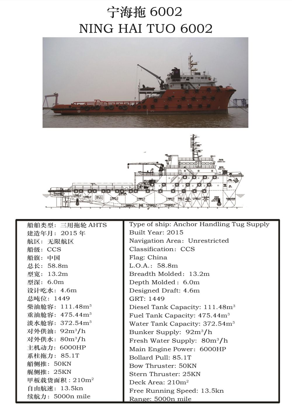 宁海拖6002